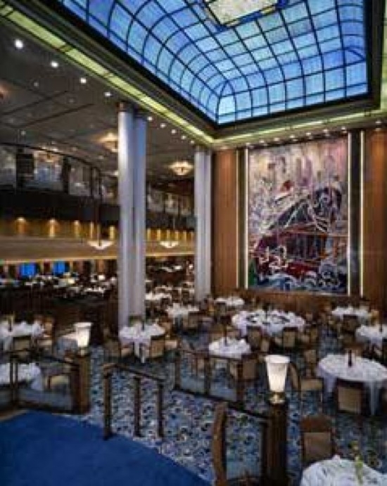 Restaurante Britania, no Queen Mary 2